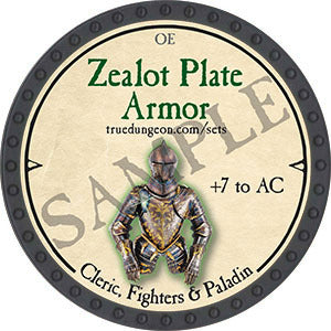 Zealot Plate Armor - 2021 (Onyx) - C26